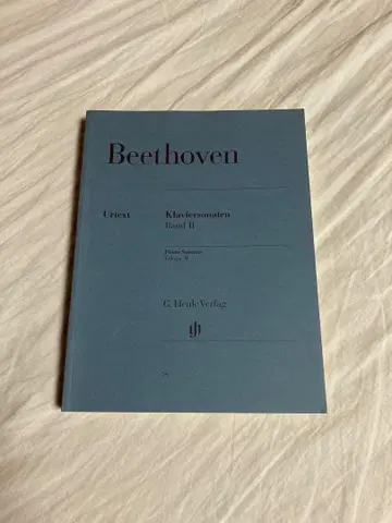 베토벤 피아노 소나타 제2권