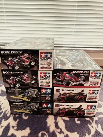 TAMIYA 미니 사륜구동 7대 세트