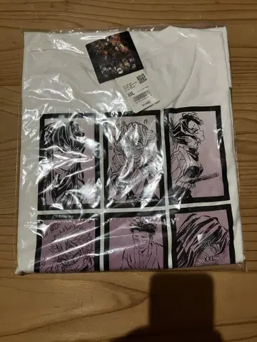 XXL 유니클로 귀멸의 칼날 기둥 티셔츠