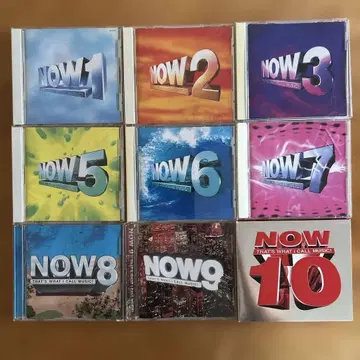 NOW That's What I Call Music CD 9장 세트