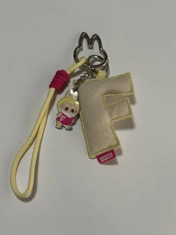 러브 러브 LABUBU PIN FOR LOVE 알파벳 펜던트 F