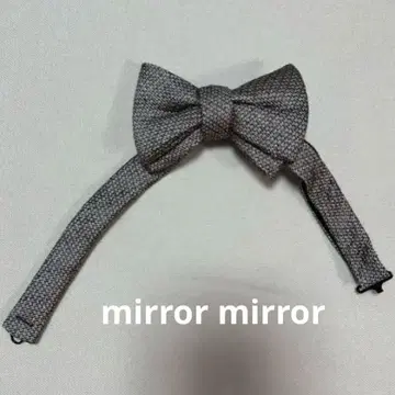 mirror mirror 웨딩 그레이 보타이