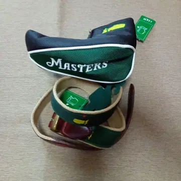 MASTERS 골프헤드커버와 벨트 세트