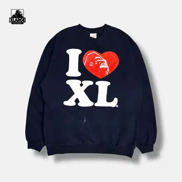 X-LARGE sweatshirt 스트릿 y2k 네이비 XL