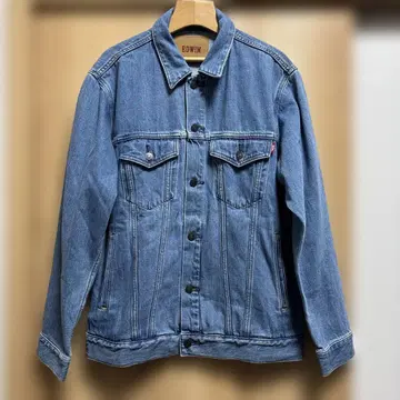 EDWIN 데님 자켓 스탠다드 베이직 아메카지 GET645