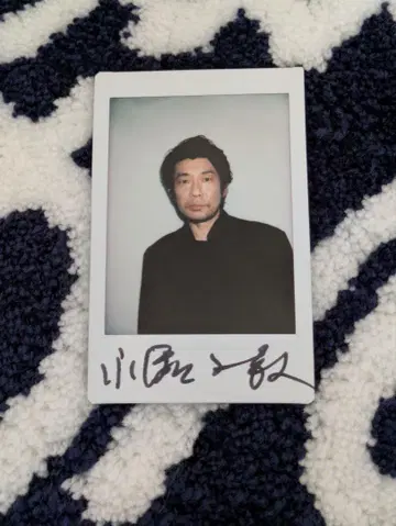 [ 나가세 마사토시 친필 사인 폴라로이드 사진 ] 폴라로이드