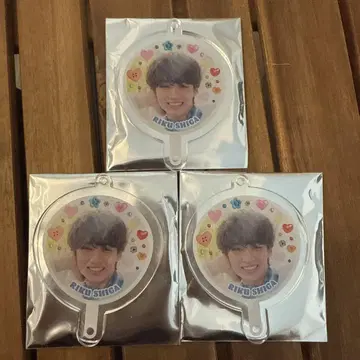 ICEx SPINNS 부채 키링 시가 리쿠