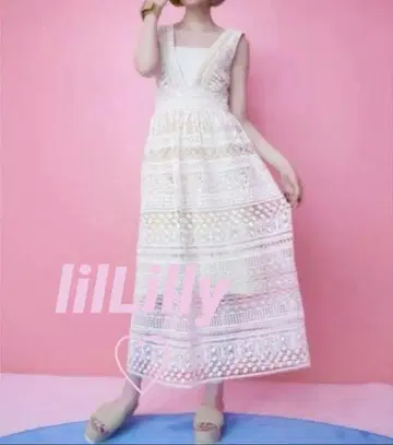 새상품 택 포함 lilLilly 레이스 원피스
