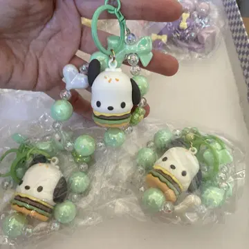햄버거형 포차코 스트랩 3개 세트