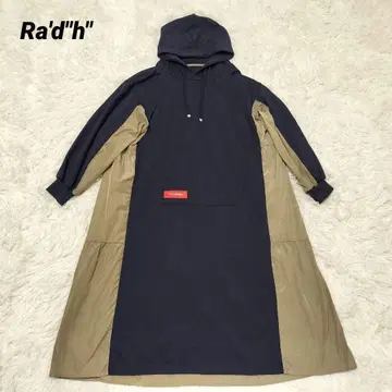 Ra'd'h' 라도아쉬 원피스 긴팔 후드 이소재 도킹 M