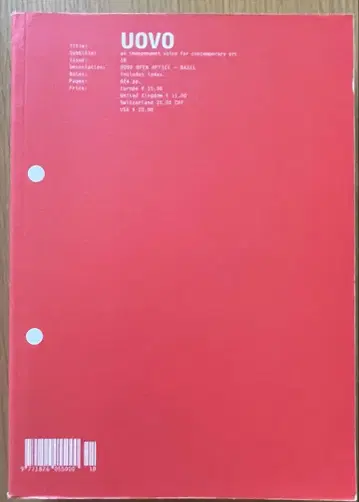 UOVO: A Writer's Voice for Contemporary