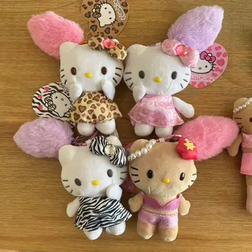 헬로키티 봉제 인형 5개 세트