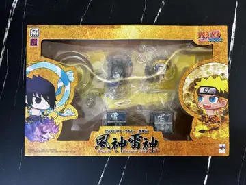 NARUTO 돌풍전 치비 메가 바람의 신 번개의 신 세트 쁘띠캐러