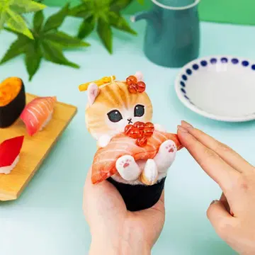 mofusand 초밥이 되어버렸냥 마스코트(연어)