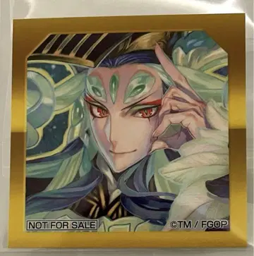 fgo 최종 재림전 선택 화면풍 스티커 시황제 특전 씰 배지 아크릴