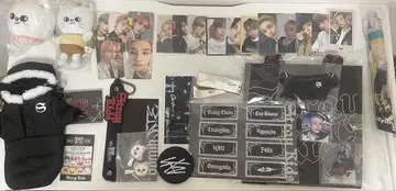 straykids 스키즈 현진 묶음 판매 트레이딩 카드 응원봉