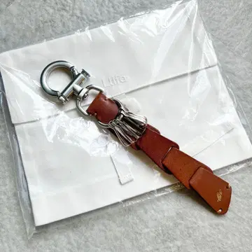 Llife LEATHER KEY CHAIN SIENNA 라이프 LIDNM