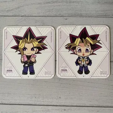 유희왕 콜라보 카페 무토 유기 야미 유기 코스터