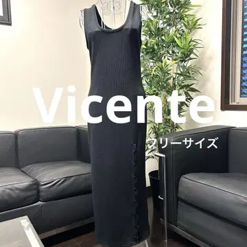 Vicente 슬리브리스 롱 원피스
