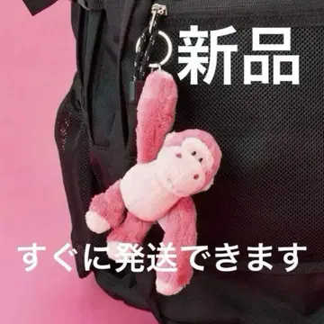 니키 NICI 봉제 인형 키링 핑크 고릴라 글리터 하트
