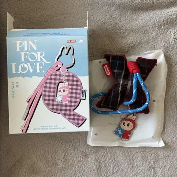 PIN FOR LOVE 미니 캐릭터 키링 X