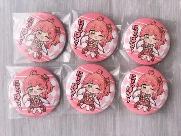 사쿠라 미코 온리 캔뱃지 SD 6개 세트
