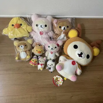 리락쿠마 봉제 인형 세트 3