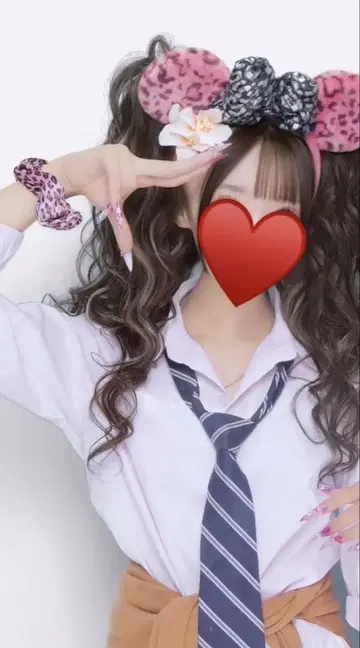 미니 레오파드 무늬 머리띠