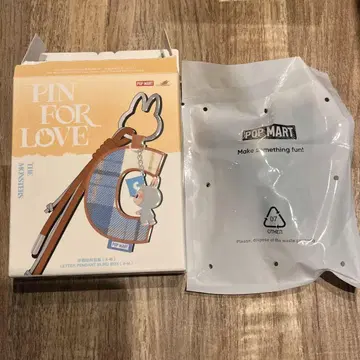 POP MART PIN FOR LOVE 키링 A