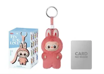 LABUBU PIN FOR LOVE 봉제 인형 펜던트 N