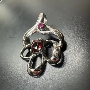 [ silver925 ] 루비 펜던트 탑