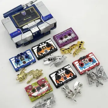 타카라 트랜스포머 사운드웨이브 카세트론 7체 세트