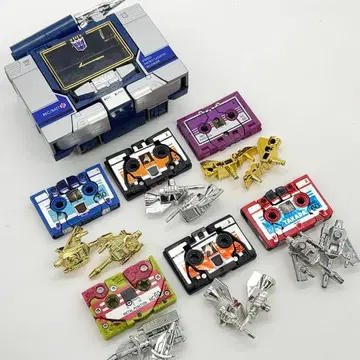 타카라 트랜스포머 사운드웨이브 카세트론 7체 세트