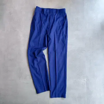 UNITED ARROWS 유나이티드 애로우즈 린넨 혼방 도비 슬림 팬츠