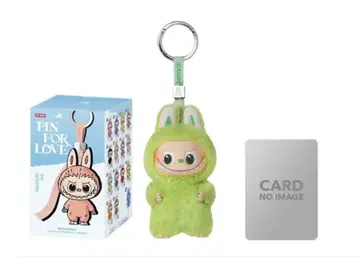 LABUBU PIN FOR LOVE 봉제 인형 펜던트 V