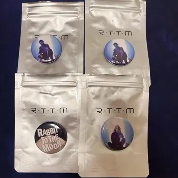 [ 미사용 ] Wurts 캔뱃지 가챠 4개 세트 밴딩
