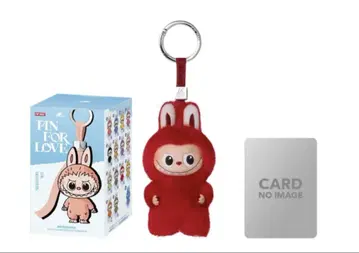 LABUBU PIN FOR LOVE 봉제 인형 펜던트 X
