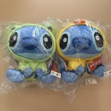 [ 미사용 새상품 ] 스티치 봉제 인형 2체 세트