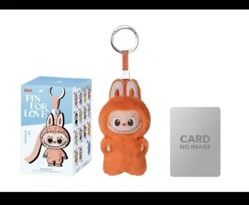 LABUBU PIN FOR LOVE 봉제 인형 펜던트 Z