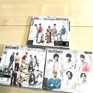 SixTONES 음색 CD 3장 세트