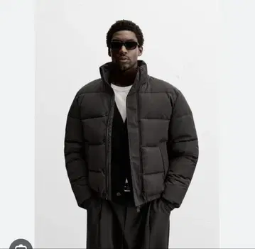 ZARA BOXY FIT 퀼팅 자켓