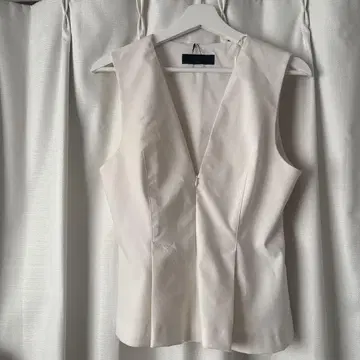 ZARA 화이트 뷔스티에
