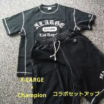 [ X-LARGE x Champion ] 콜라보 셋업