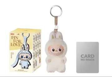 LABUBU PIN FOR LOVE 봉제 인형 펜던트 A