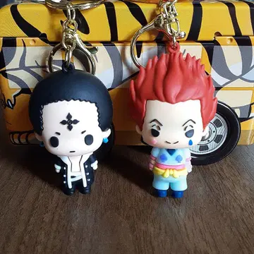 HUNTER x HUNTER 피규어 키링 2개 세트 히소카&클로로