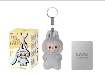 LABUBU PIN FOR LOVE 봉제 인형 펜던트 C