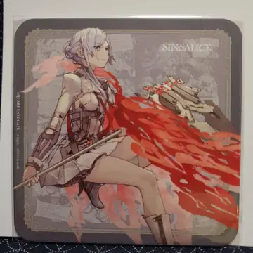 SINoALICE 콜라보 카페 특전 코스터 스노우