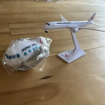 [ JAL ] JAPAN AIRLINES 항공기 모델 봉제 인형 세트