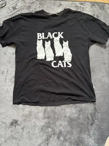 베이직 캣 T셔츠 / BLACK CAT TEE
