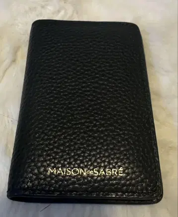 MAISONdeSAARE 카드 케이스 블랙